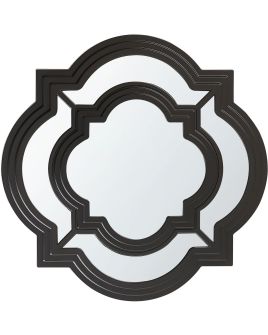 Wall Mirror 51cm Black