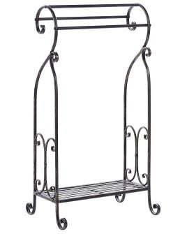 Towel Stand 49 x 91 cm Black LINARES
