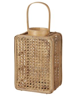 Rattan Lantern 28 cm Natural BANTUL