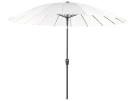 Garden Market Parasol 2.55 m Light Beige BAIA