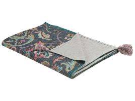 Cotton Blanket 130 x 180 cm Floral Motif DIBRUGARH