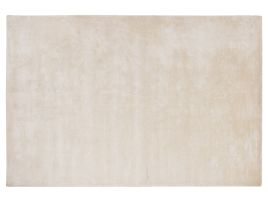 Viscose Area Rug 140x200cm Light Beige
