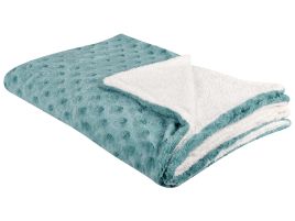 Bedspread 150 x 200 cm Light Green KANDILLI