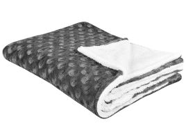 Bedspread 150 x 200 cm Grey KANDILLI