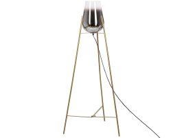 Metal Floor Lamp Gold MENA