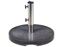 Round Granite Parasol Base Black CEGGIA