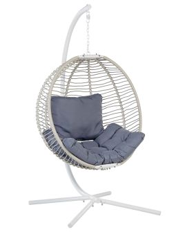 Hanging Chair with Stand White ARCO