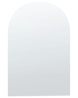 Wall Arch Mirror 50x75cm Silver