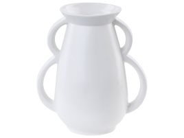 Porcelain Flower Vase 19 White