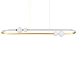 Metal LED Pendant Lamp Gold FEALE
