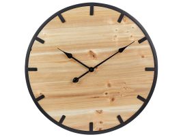 Wall Clock 60cm Light Wood