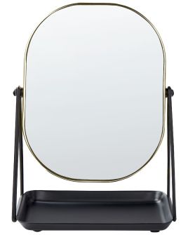 Makeup Mirror 20x22cm Gold