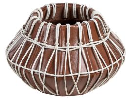 Terracotta Decorative Vase 22 Brown Beige