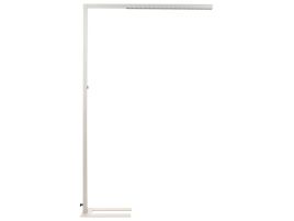 Metal LED Floor Lamp Silver SAGITTA