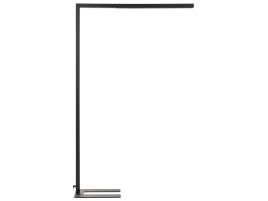 Metal LED Floor Lamp Black MENSA