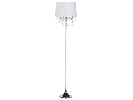 Crystal Floor Lamp White EVANS