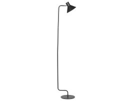 Metal Floor Lamp Black RIMAVA