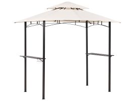 Gazebo 240 x 148 cm Beige NARO