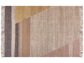 Jute Area Rug 160x230cm Brown
