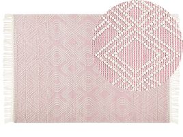 Area Rug 160x230cm Pink