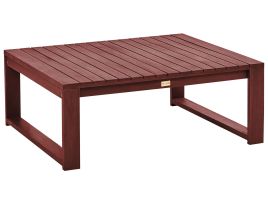 Acacia Garden Coffee Table 90 x 75 cm Mahogany Brown TIMOR II