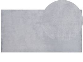 Faux Rabbit Fur Rug 80x150cm Grey