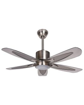Ceiling Fan with Light Silver COYOTE