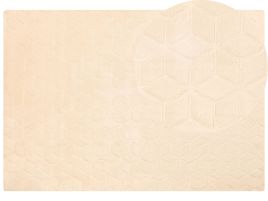 Faux Rabbit Fur Rug 160x230cm Beige