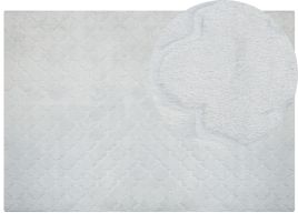 Faux Rabbit Fur Rug 160x230cm Light Grey