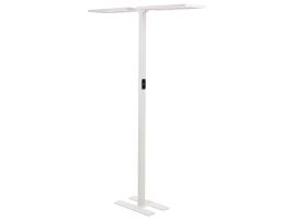 Metal LED Floor Lamp White SCULPTOR