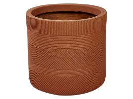 Plant Pot âŒ€ 31 cm Golden Brown VOULA