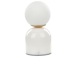 Marble Table Lamp White KIWI