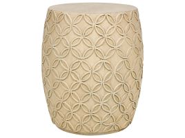 Accent Side Table Light Beige ZOGNO