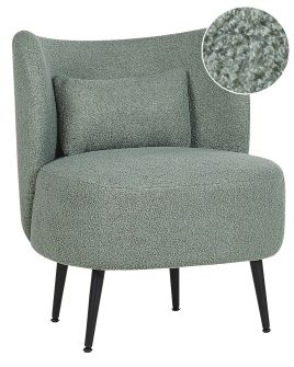 Boucle Armchair Green OTSBY