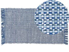 Area Rug 80x150cm Navy Blue