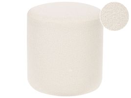 Boucle Pouffe White MOAB