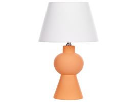 Ceramic Table Lamp Orange FABILOS