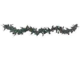 Pre-Lit Christmas Garland 270cm Green