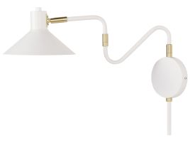 Metal Wall Lamp White BALIEM