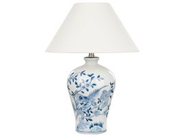 Table Lamp White and Blue MAGROS