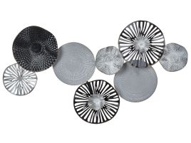 Wall DÃ©cor Black and Grey TENNESSINE