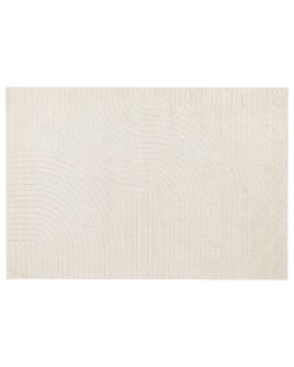 Wool Area Rug 160x230cm Beige