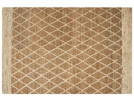 Jute Area Rug 200x300cm Beige