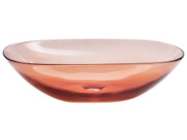 Countertop Basin 540 x 360 mm Red MOENGO