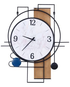 Wall Clock 60x70cm Multicolour