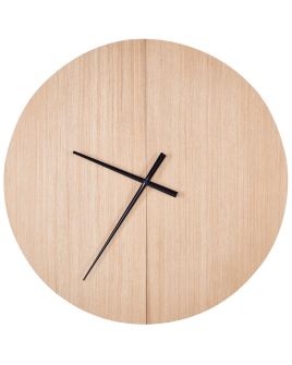 Wall Clock 60cm Light Wood