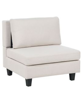 Fabric 1-Seat Section White UNSTAD