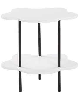 Side Table White and Black CLOUD