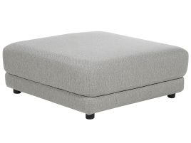 Fabric Ottoman Light Grey SIGTUNA