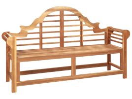 Acacia Wood Garden Bench Light MARLBORO